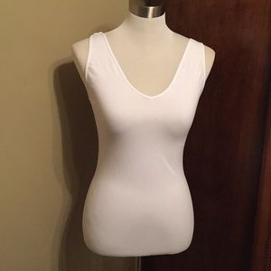 WHITE Seamless Wear Reversible Tank